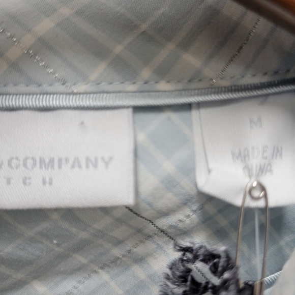 New York & Company Madison Long-Sleeves Stretch Button-Up Shirt Top Medium NWT - Picture 9 of 10